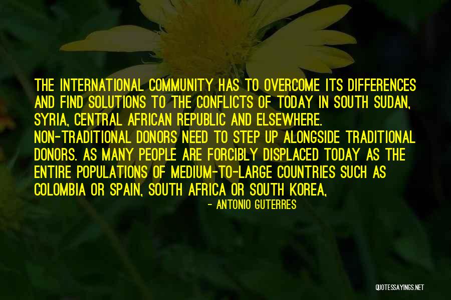 Populations Quotes By Antonio Guterres Populations Quotes By Antonio Guterres