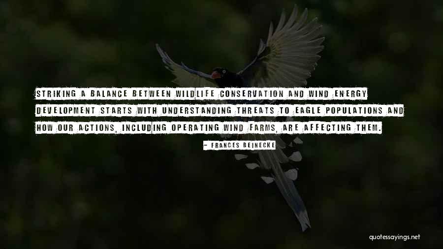 Populations Quotes By Frances Beinecke Populations Quotes By Frances Beinecke
