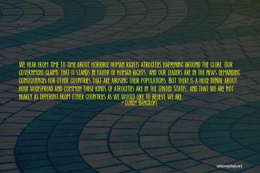 Populations Quotes By Lundy Bancroft Populations Quotes By Lundy Bancroft