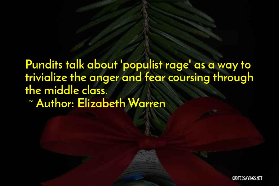 Populist Quotes By Elizabeth Warren