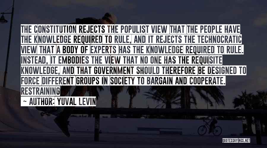 Populist Quotes By Yuval Levin