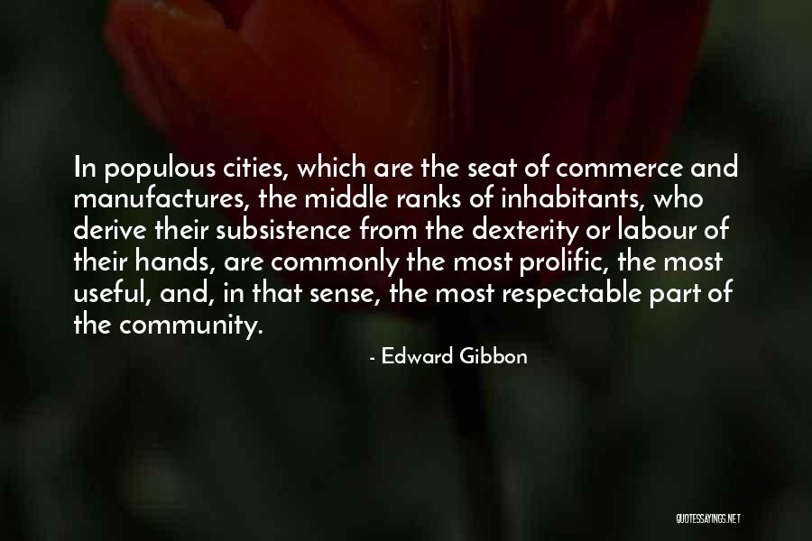 Populous Quotes By Edward Gibbon Populous Quotes By Edward Gibbon