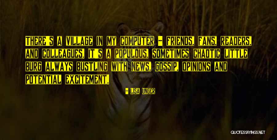Populous Quotes By Lisa Unger Populous Quotes By Lisa Unger