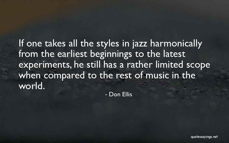 Porcession Quotes By Don Ellis Porcession Quotes By Don Ellis