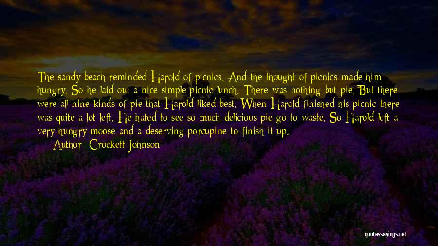 Porcupine Quotes By Crockett Johnson