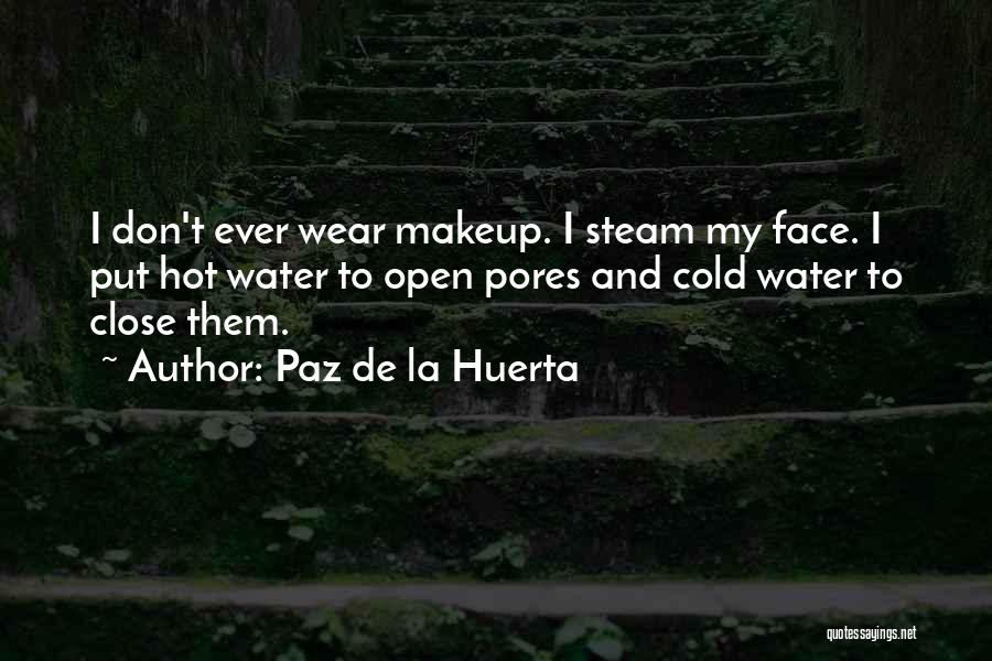 Pores Quotes By Paz De La Huerta