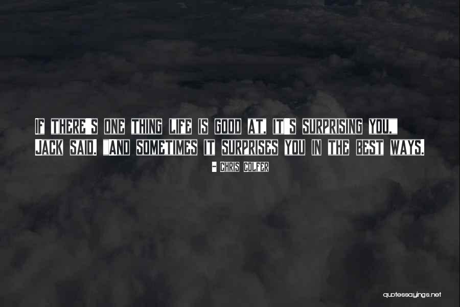 Porfirinas Quotes By Chris Colfer Porfirinas Quotes By Chris Colfer