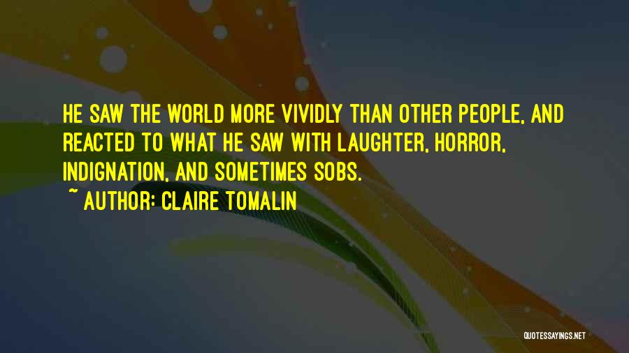 Porky Minch Quotes By Claire Tomalin