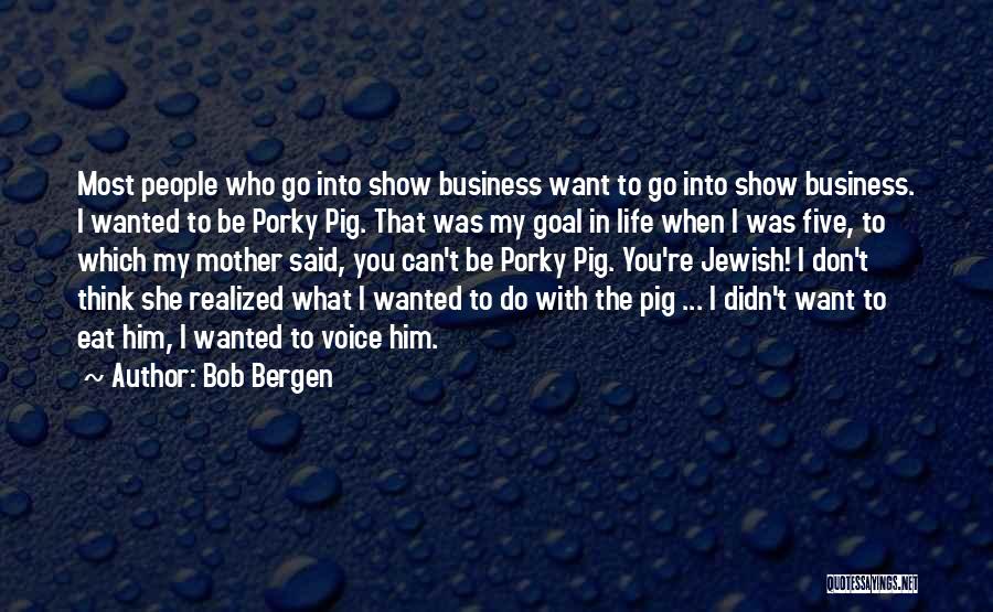 Porky Pig's Quotes By Bob Bergen