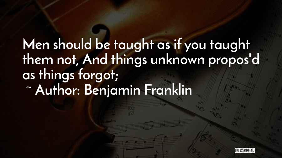 Portas Do Sol Quotes By Benjamin Franklin