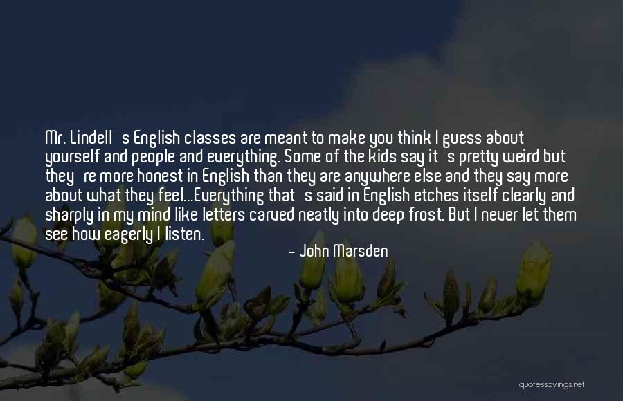 Portatif Klima Quotes By John Marsden Portatif Klima Quotes By John Marsden