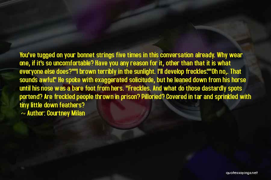 Portend Quotes By Courtney Milan