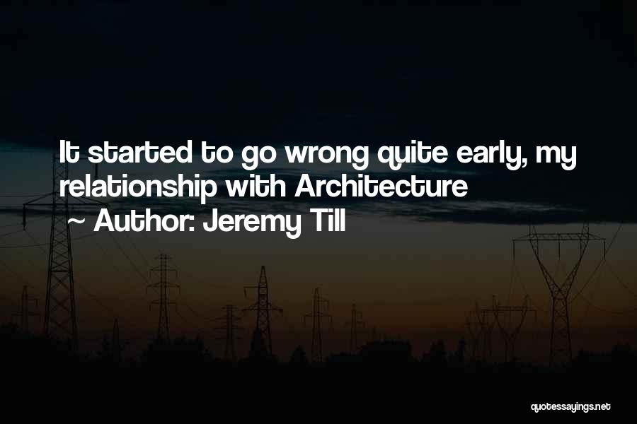 Porteous Fastener Quotes By Jeremy Till