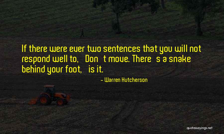 Portinhola Melissa Quotes By Warren Hutcherson