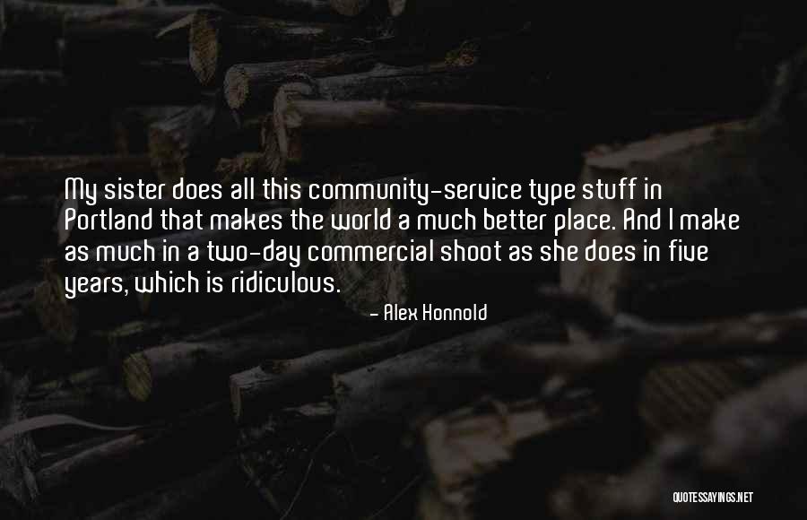 Portland Quotes By Alex Honnold Portland Quotes By Alex Honnold