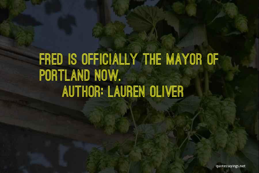 Portland Quotes By Lauren Oliver