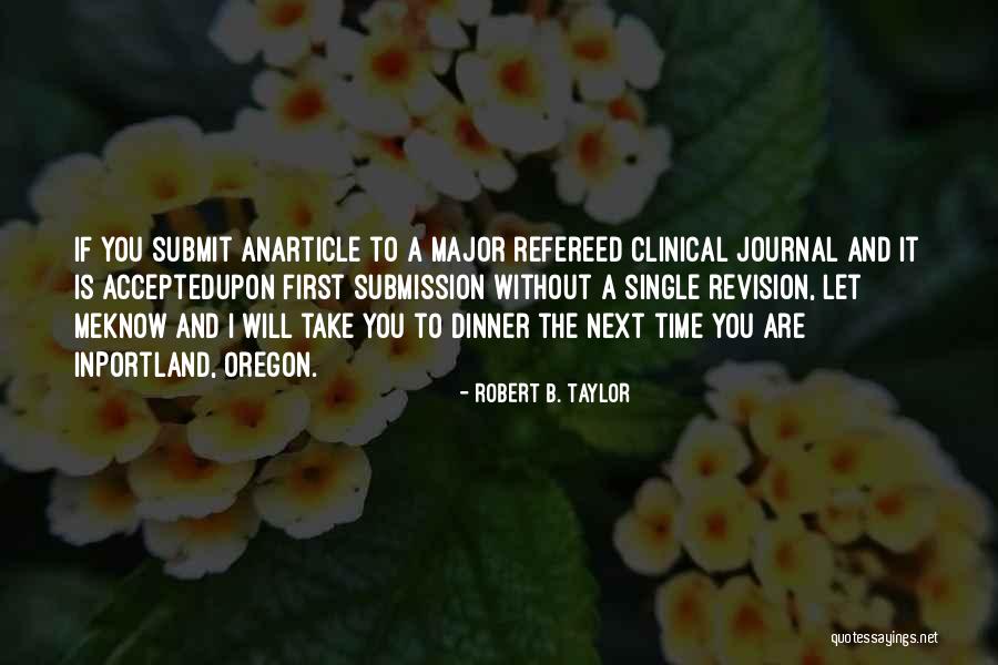 Portland Quotes By Robert B. Taylor