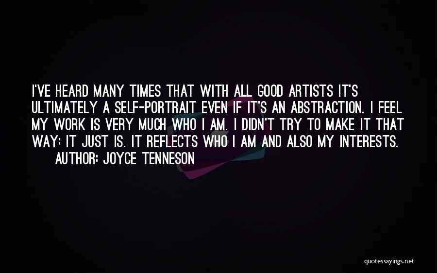 Portrait Artist Quotes By Joyce Tenneson