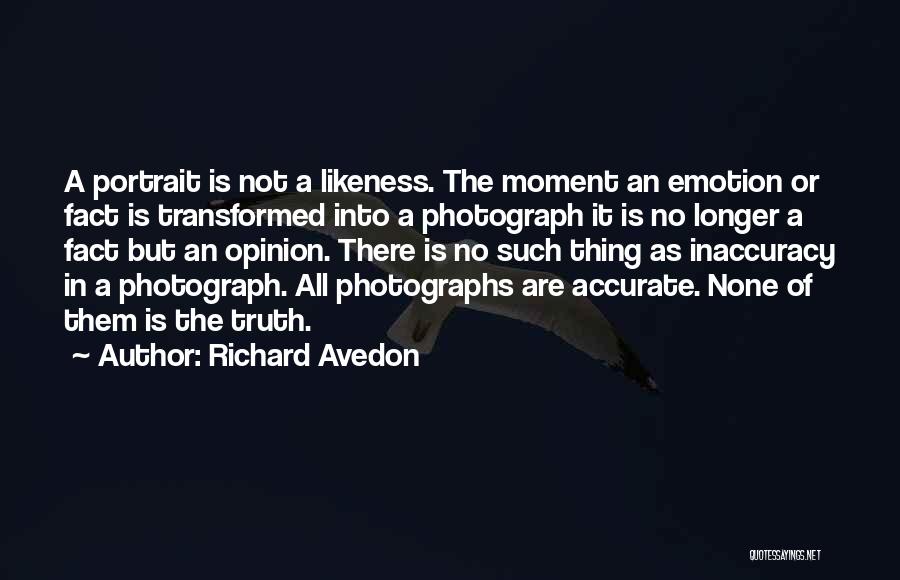 Portrait Photography Quotes By Richard Avedon