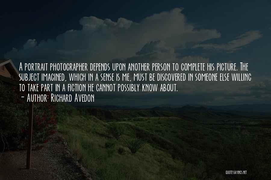 Portraits In Photography Quotes By Richard Avedon