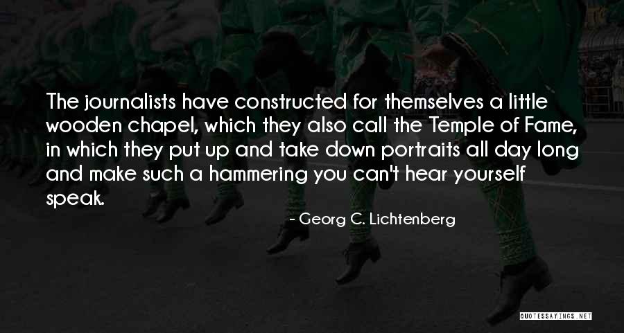 Portraits Quotes By Georg C. Lichtenberg Portraits Quotes By Georg C. Lichtenberg