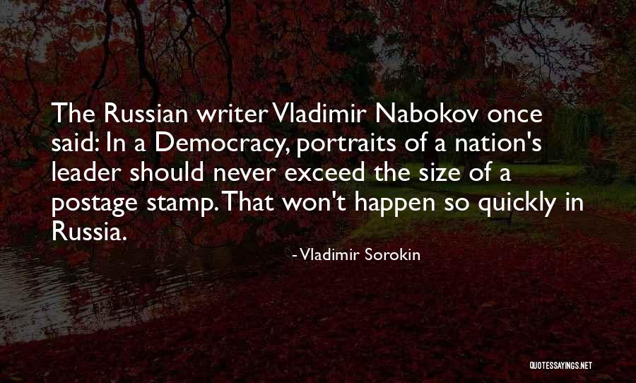 Portraits Quotes By Vladimir Sorokin Portraits Quotes By Vladimir Sorokin