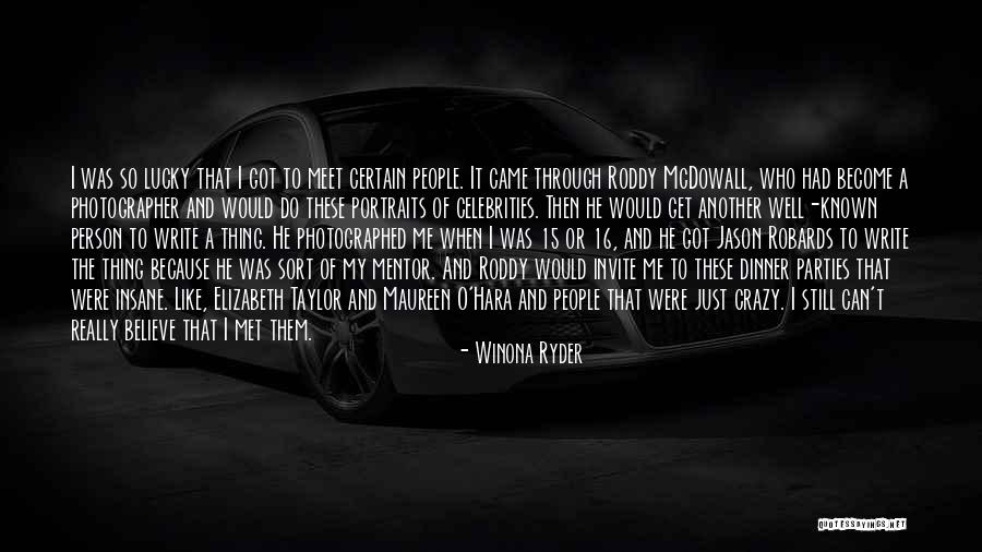 Portraits Quotes By Winona Ryder Portraits Quotes By Winona Ryder