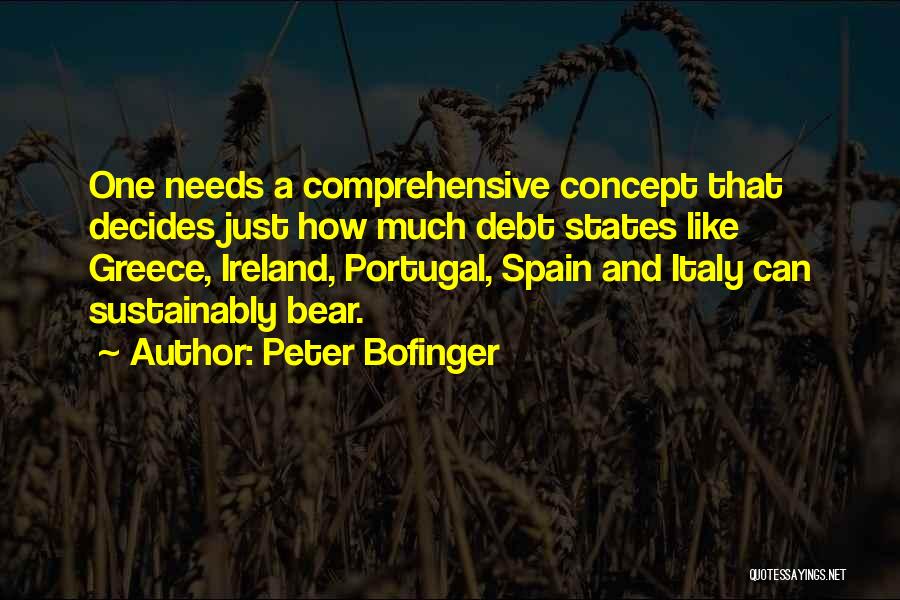 Portugal Quotes By Peter Bofinger