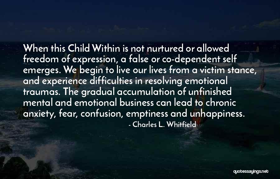 Posarse Un Quotes By Charles L. Whitfield Posarse Un Quotes By Charles L. Whitfield