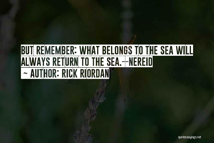 Poseidon Adventure Quotes By Rick Riordan