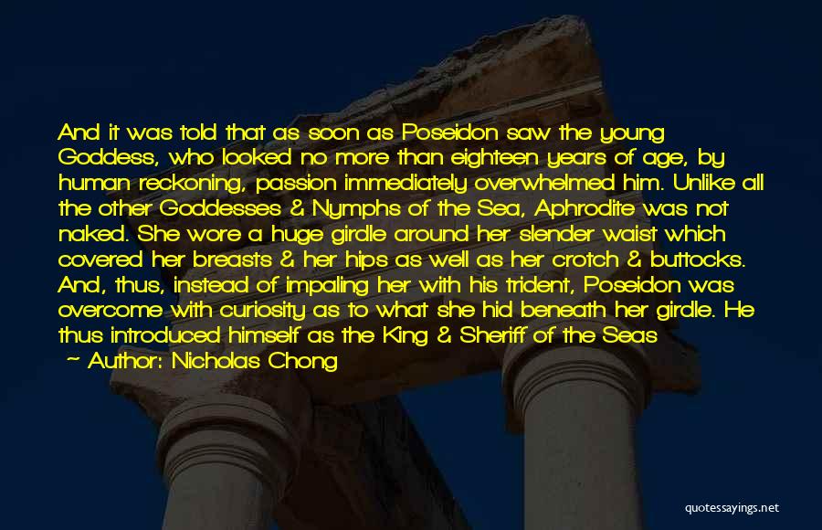 Poseidon And The Sea Quotes By Nicholas Chong