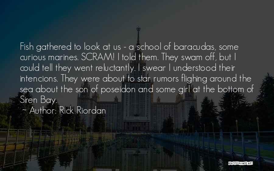 Poseidon And The Sea Quotes By Rick Riordan