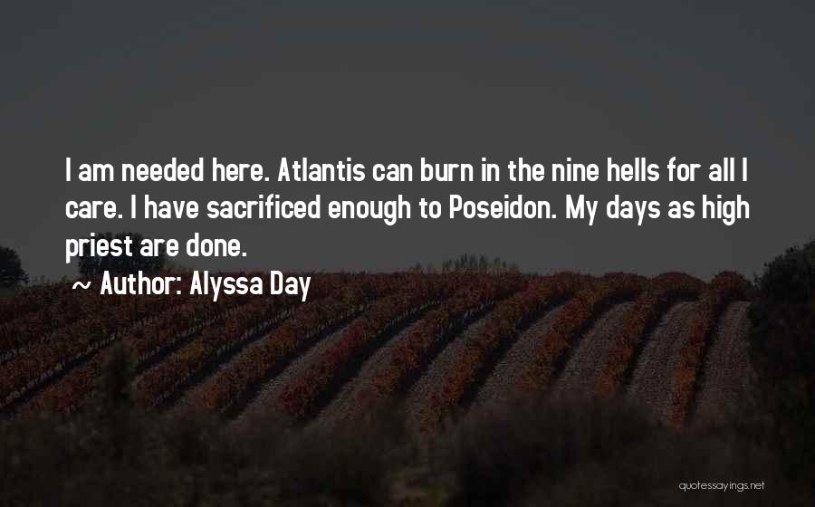 Poseidon Quotes By Alyssa Day