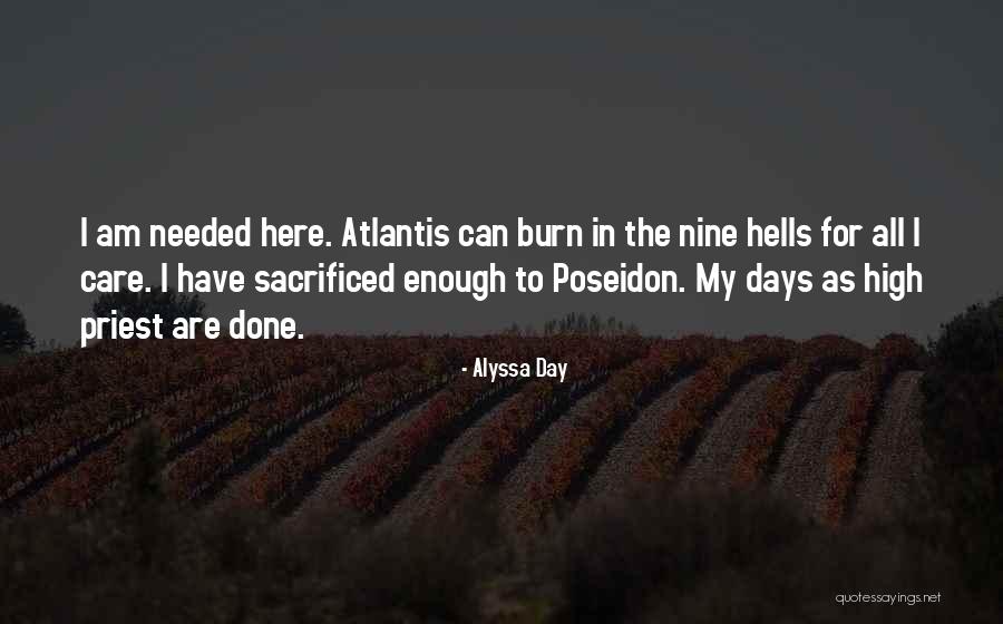 Poseidon Quotes By Alyssa Day