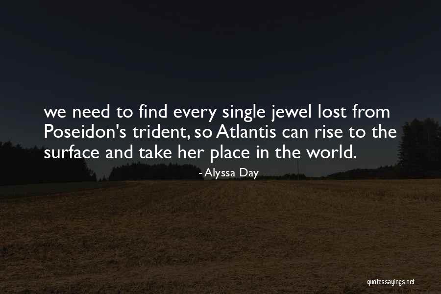 Poseidon Quotes By Alyssa Day