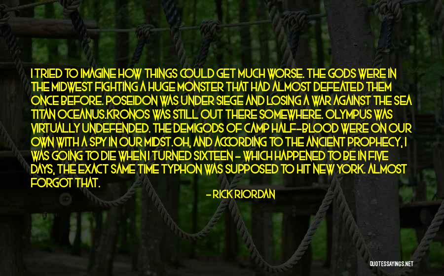 Poseidon Quotes By Rick Riordan