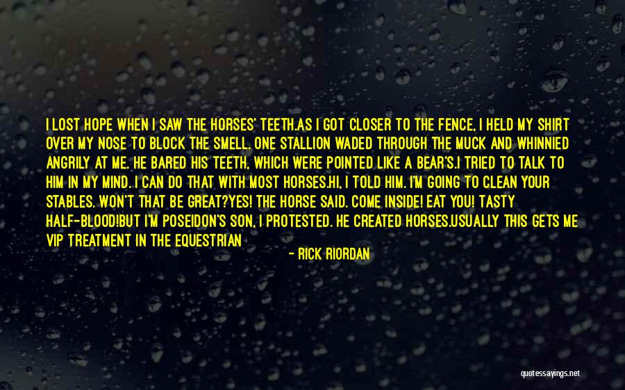 Poseidon Quotes By Rick Riordan