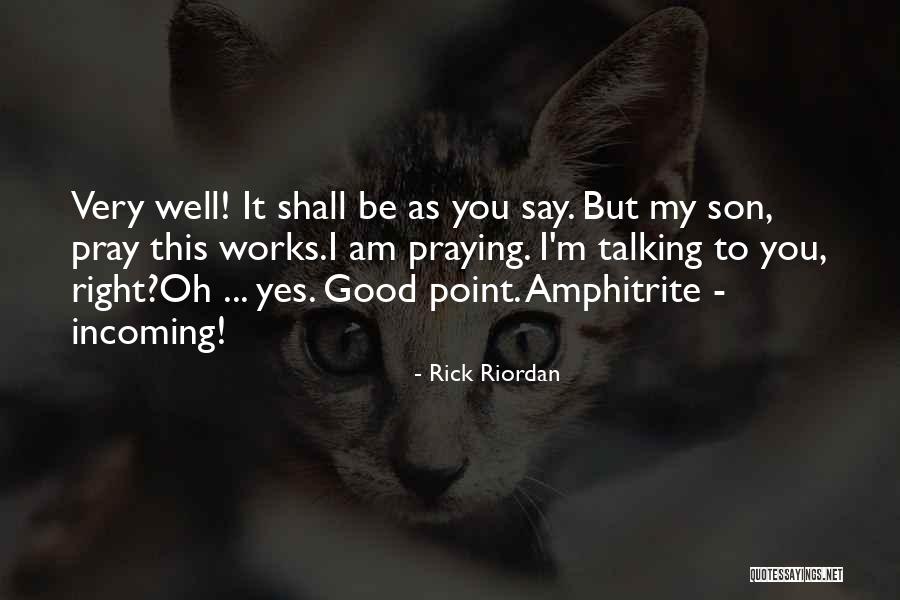 Poseidon Quotes By Rick Riordan