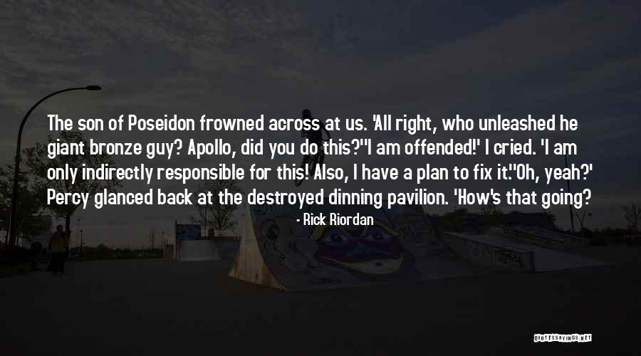 Poseidon Quotes By Rick Riordan