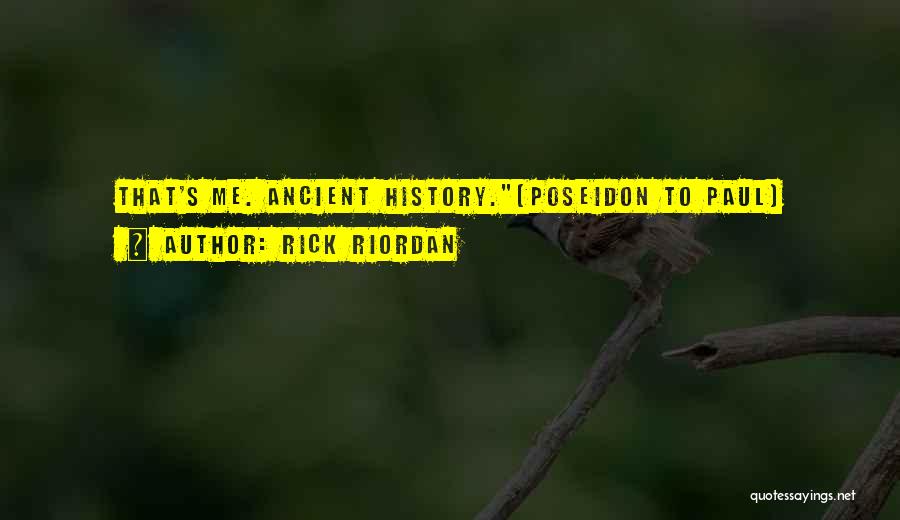Poseidon Quotes By Rick Riordan