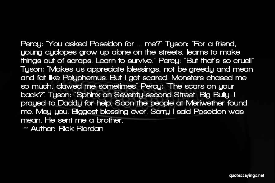 Poseidon's Quotes By Rick Riordan