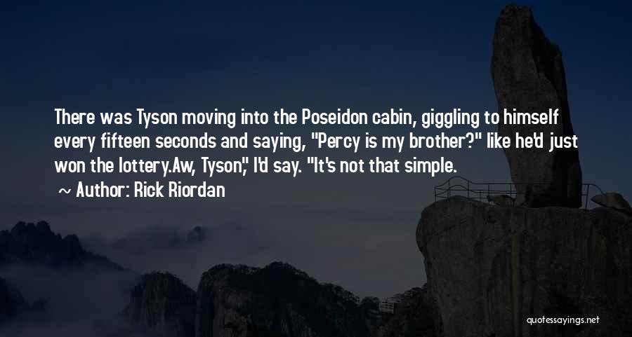 Poseidon's Quotes By Rick Riordan