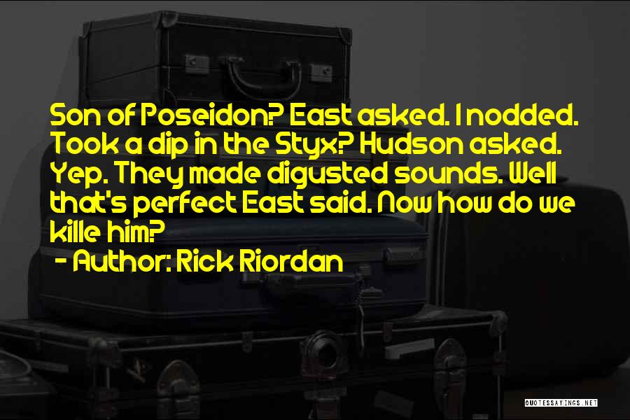 Poseidon's Quotes By Rick Riordan