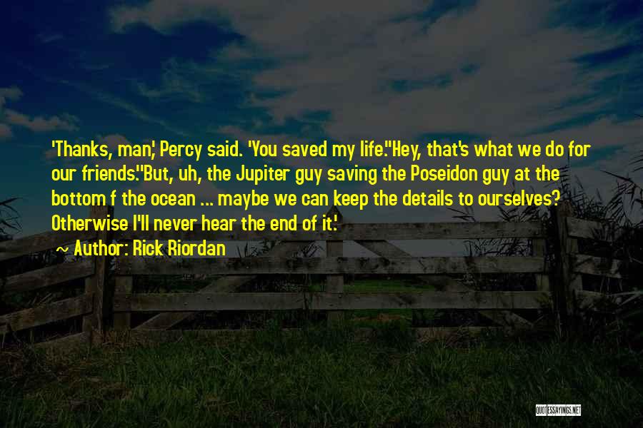 Poseidon's Quotes By Rick Riordan