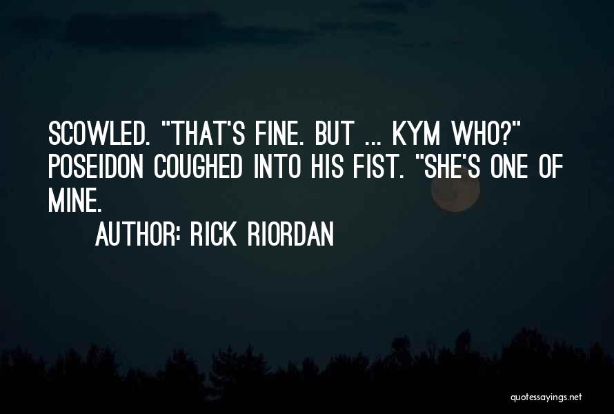 Poseidon's Quotes By Rick Riordan