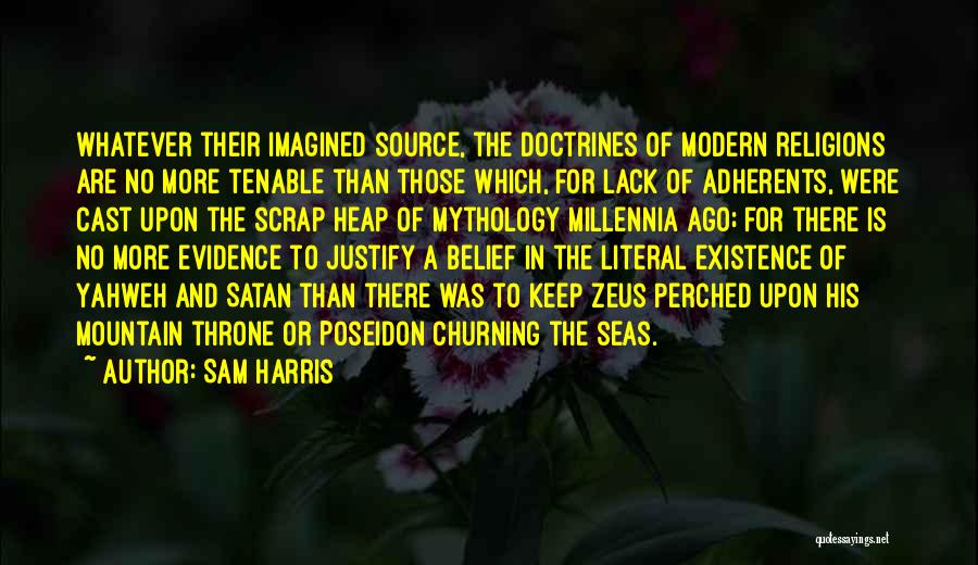 Poseidon's Quotes By Sam Harris