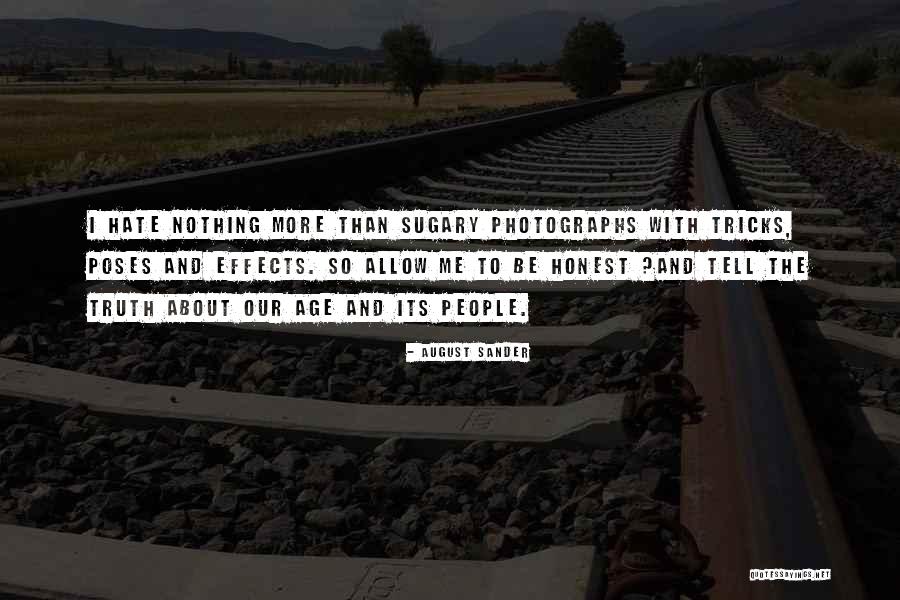 Poses Quotes By August Sander