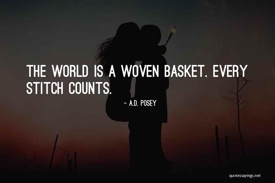 Posey Quotes By A.D. Posey