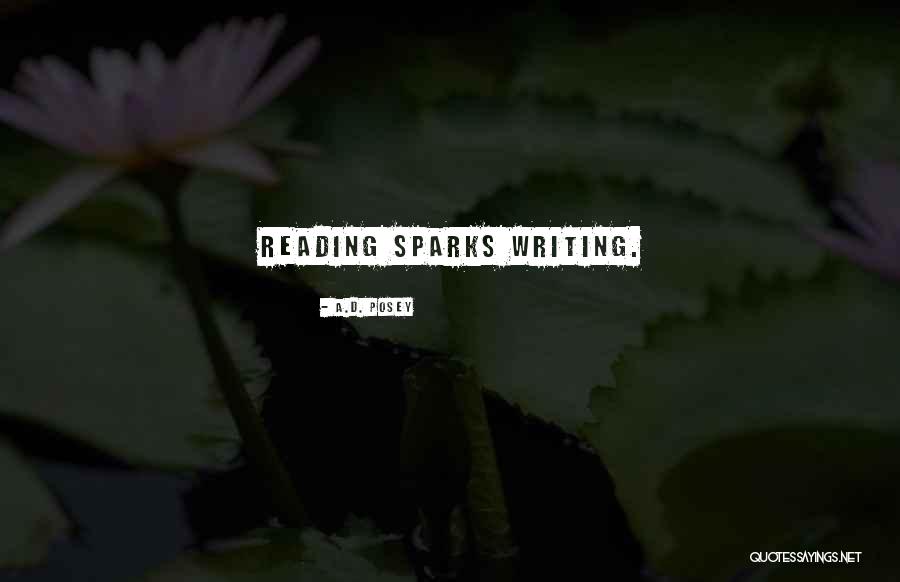 Posey Quotes By A.D. Posey