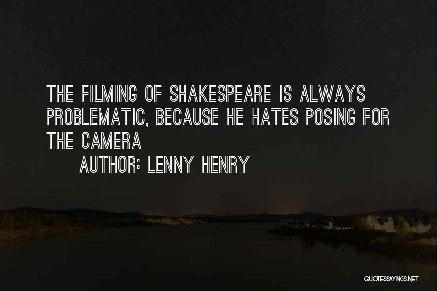 Posing For Camera Quotes By Lenny Henry